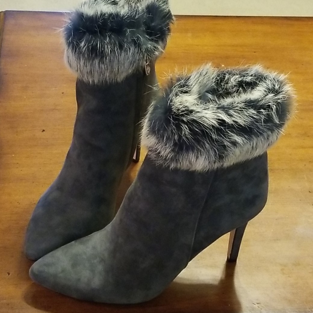 Antonio Melani fur booties